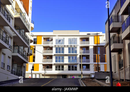 Nouveau bâtiment en France dans le département des Yvelines avec l'école de l'école militaire de Saint-Cyr Banque D'Images