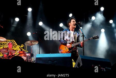 Stereophonics at the Isle of Wight Festival 10 juin 2016, l'OIEAU Newport Banque D'Images