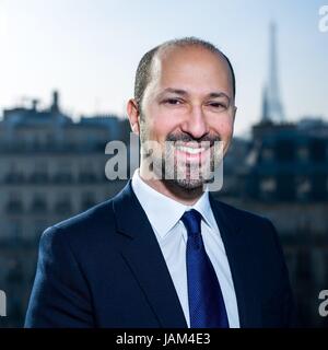 Victor Fabius, directeur associé de McKinsey & Company France. Paris, le 20 janvier, 2016 Photo Damien Grenon. Banque D'Images