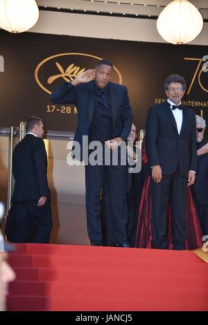 Will Smith, membre du jury en arrivant sur le tapis rouge pour le 70e Festival de Cannes 23 mai 2017 célébrations, Photo Jacky Godard Banque D'Images