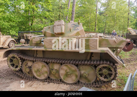 Panzer II Ausf. L 'événement' à Militracks Luchs Banque D'Images