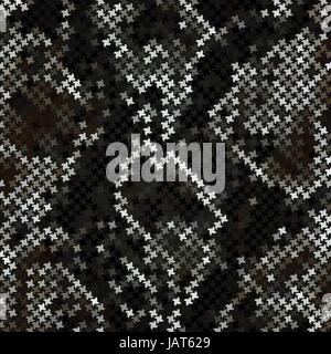 Peau de serpent en mosaïque Illustration de Vecteur