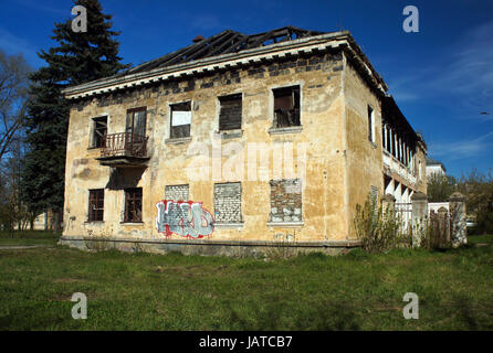 Ancienne maison en pierre. Banque D'Images