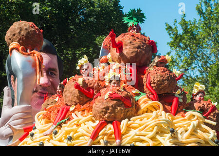 Melbourne, Australie. 13 mars 2017. Melbourne's Moomba Parade. Banque D'Images