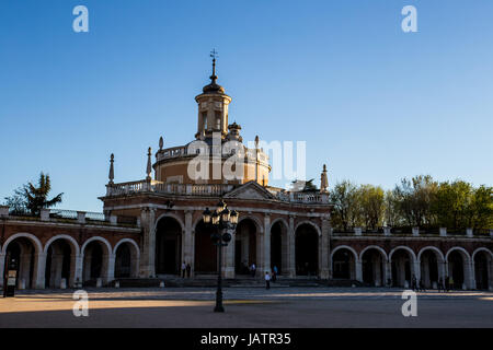 Tour à Aranjuez espagne palais royal Banque D'Images