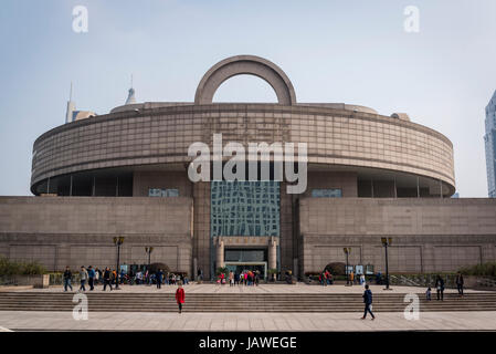 Musée de Shanghai, un musée d'art chinois ancien, situé sur la place du peuple dans le district de Huangpu, Shanghai, Chine Banque D'Images