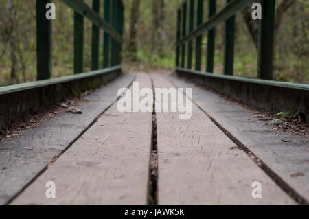 Close up de pont en bois marbre Banque D'Images