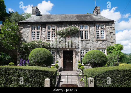 Manoir ancien bâtiment classé grade 2 Kirby Lonsdale en Angleterre. Juin 2017 Banque D'Images