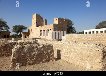 Le quartier historique de Barzan Tower à Doha, au Qatar, au Moyen-Orient Banque D'Images