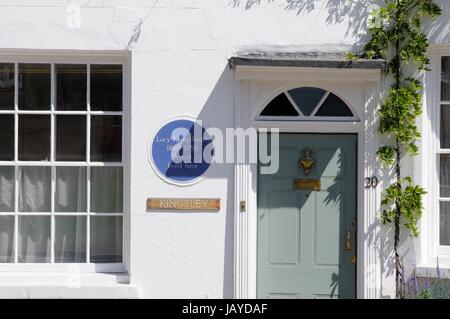 Kingsley, Bushey, Hertfordshire, était la maison de Lucy Kemp-Welch qui sont venus à Bushey, afin d'étudier à l'École d'Art Herkomer. Banque D'Images