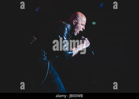 17 avril 2015 : le groupe de rock italien negrita en live sur scène à la pala millares pour leur '9' tour 2015 photo : Cronos/alessandro bosio Banque D'Images