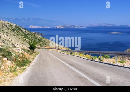 Krk - Krk und Sandinseln et îles de sand 14 Banque D'Images