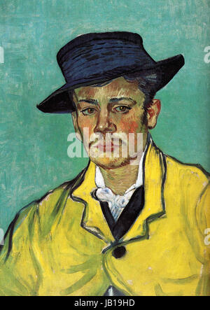 Vincent van Gogh - Portrait d Armand-Roulin Banque D'Images