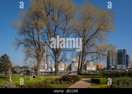 Jardins sensoriels Parklands, Parc Imperial, Imperial Wharf, London Banque D'Images