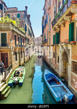 Les canaux de Venise à partir de l'été Banque D'Images