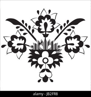 Un motif de broderie créés dans l'ancienne motifs turcs Banque D'Images