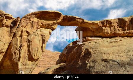 Burdah, Jounieh, Jordanridge, Wadi Rum, Jordanie Banque D'Images