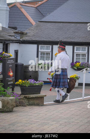 Gretna Green est un village dans le sud de l'Écosse célèbre pour les mariages Banque D'Images