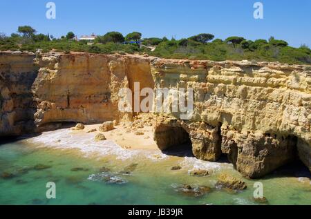 Algarve - Algarve Albandeira Strand Beach Albandeira 02 Banque D'Images