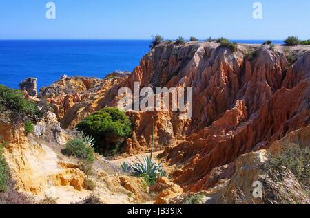 Algarve - Algarve Strand Marinha marinha plage 03 Banque D'Images