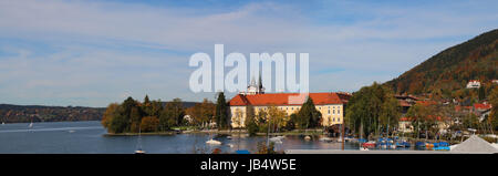 Paysage alpin bavarois Banque D'Images