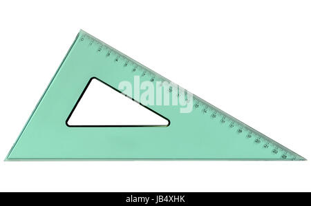 Set triangle carré utilisé dans l'ingénierie et de dessin technique Banque D'Images