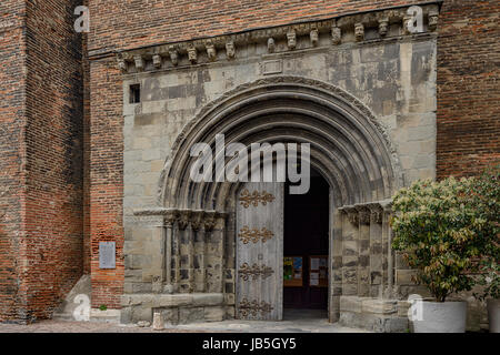 Eglise Notre Dame du Camp de Pamiers, France. Banque D'Images