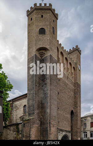 Eglise Notre Dame du Camp de Pamiers, France. Banque D'Images