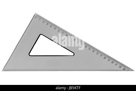 Set triangle carré utilisé dans l'ingénierie et de dessin technique Banque D'Images