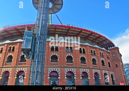 Comercial Centre Arenas de Barcelone Espagne Banque D'Images