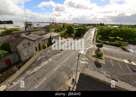 La zone portuaire de Foynes en Irlande Banque D'Images