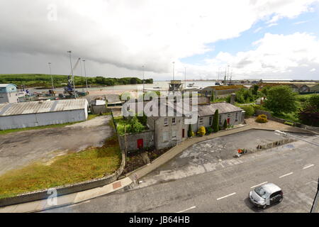 Port de Foynes en Irlande Banque D'Images