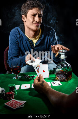 Gambler Banque D'Images