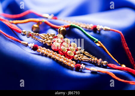 Raksha bandhan indienne rakhi festival religion Banque D'Images