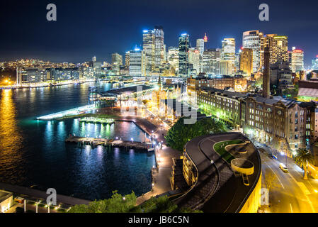 Skyline Sydney Banque D'Images