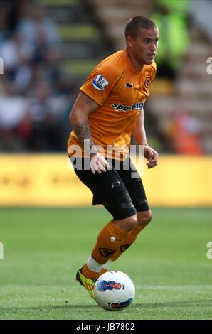 MICHAEL KIGHTLY de Wolverhampton Wanderers FC Wolverhampton Wanderers FC MOLINEUX WOLVERHAMPTON ENGLAND 10 Septembre 2011 Banque D'Images