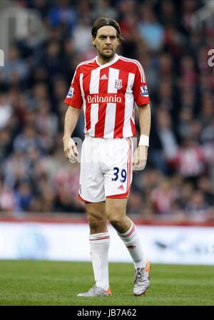 JONATHAN WOODGATE Stoke City FC Stoke City FC LE STADE BRITANNIA Stoke-on-Trent, Angleterre 24 Septembre 2011 Banque D'Images