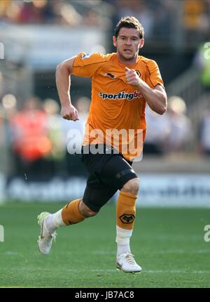 MATT JARVIS de Wolverhampton Wanderers FC Wolverhampton Wanderers FC MOLINEUX STADIUM WOLVERHAMPTON ENGLAND LE 01 OCTOBRE 2011 Banque D'Images