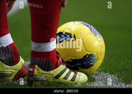 FOOTBALL HIVER À CORNER BARCLAYS PREMIERSHIP BARCLAYS PREMIERSHIP stade JJB WIGAN Angleterre 03 Décembre 2011 Banque D'Images