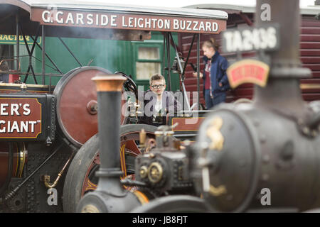 29/05/17 ,ALTRINCHAM GREATER MANCHESTER, Royaume-Uni. Ashley Hall moteur de traction Rally aujourd'hui (lundi 29 mai 2017). Banque D'Images