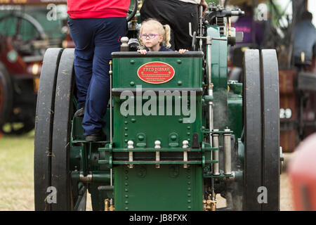 29/05/17 ,ALTRINCHAM GREATER MANCHESTER, Royaume-Uni. Ashley Hall moteur de traction Rally aujourd'hui (lundi 29 mai 2017). Banque D'Images