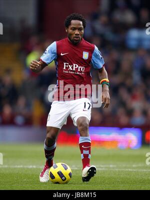 JEAN II MAKOUN, ASTON VILLA FC FC ASTON VILLA VILLA PARK BIRMINGHAM ENGLAND 05 Février 2011 Banque D'Images