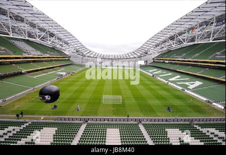 AVIVA STADIUM de Dublin Irlande Dublin Dublin Irlande AVIVA STADIUM REP de l'Irlande 08 Février 2011 Banque D'Images