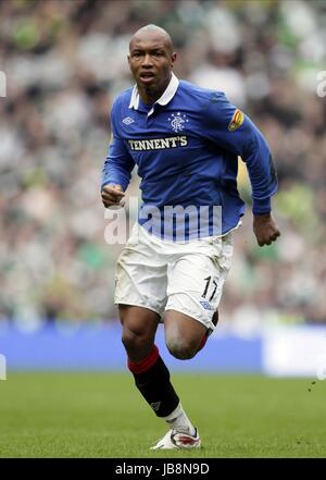 EL Hadji DIOUF RANGERS FC CELTIC PARK GLASGOW ECOSSE 20 Février 2011 Banque D'Images