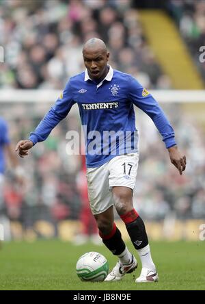 EL Hadji DIOUF RANGERS FC CELTIC PARK GLASGOW ECOSSE 20 Février 2011 Banque D'Images