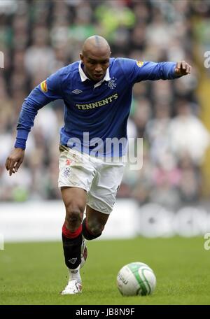 EL Hadji DIOUF RANGERS FC CELTIC PARK GLASGOW ECOSSE 20 Février 2011 Banque D'Images