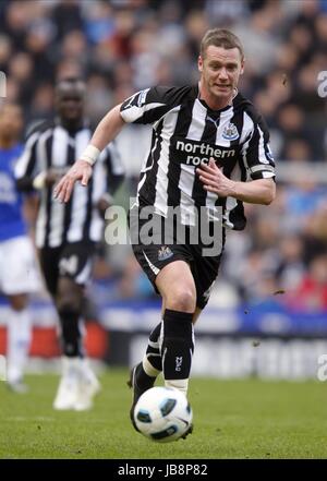 KEVIN NOLAN NEWCASTLE UNITED FC NEWCASTLE UNITED FC ST JAMES PARK NEWCASTLE ANGLETERRE 05 Mars 2011 Banque D'Images