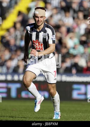 JAMES MORRISON West Bromwich Albion FC West Bromwich Albion FC THE HAWTHORNS WEST BROMWICH ANGLETERRE 19 Mars 2011 Banque D'Images