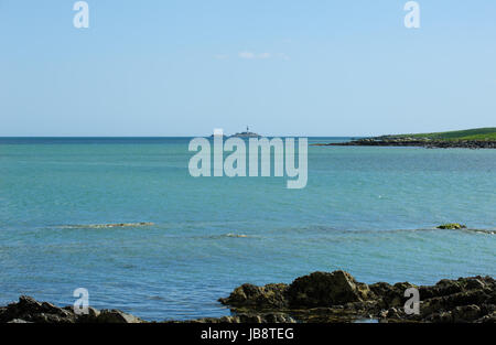 Belle ville Skerries en seascape, Irlande Banque D'Images