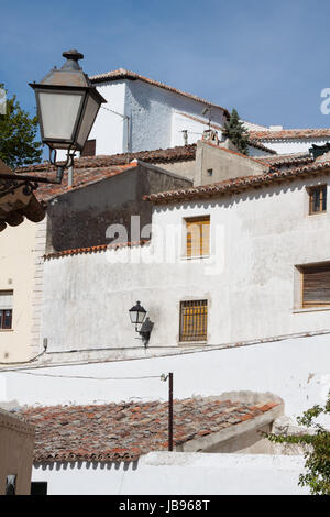 Voir l'historique de la petite ville Chinchon près de Madrid Banque D'Images